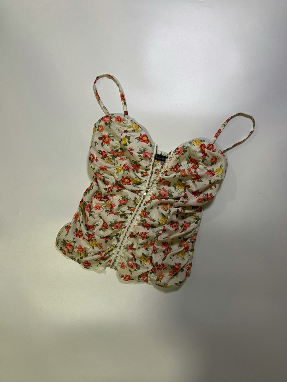 y2k seductions floral cami top